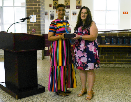  Ms. Brown - JFK's Support Staff of the Year